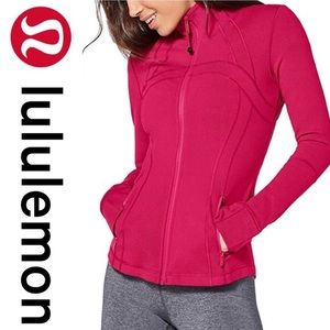 Lulu lemon define size 4 red berry